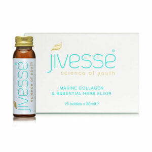 Jivesse Marine Collagen and essential herb Elixir is Clinically Proven to ensure Positive effects on Skin Cells Containing Collagen. The ingredients in the Elixir help the body from its core to strengthen the internal and external campaign against anti-ageing.