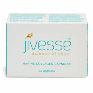 Jivesse Marine Collagen Capsules are full of anti-oxidants and Vitamins which will work to help you feel invigorated and look rejuvenated. The Jivesse Capsules results in a natural exfoliation process providing for a more luminous youthful looking glow.