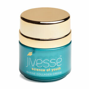 Jivesse Marine Collagen Cream helps to reduce appearance of wrinkles, Improve elasticity and counteract the loss of firmness over time. The cream is enriched with the highly absorbable bioactive peptide Peptan to help reduce the appearance of wrinkles, Improve elasticity and counteract the loss of firmness over time.