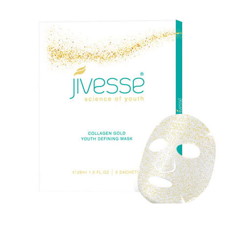 Jivesse Collagen Gold Face Mask – Better than Botox, the injection free solution to younger looking skin